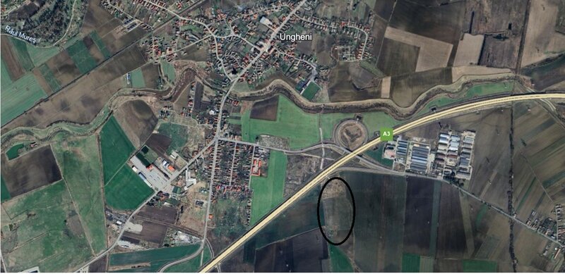 Ungheni - Investitie teren Spatiu Industrial - acces Autostrada Transilvaniei